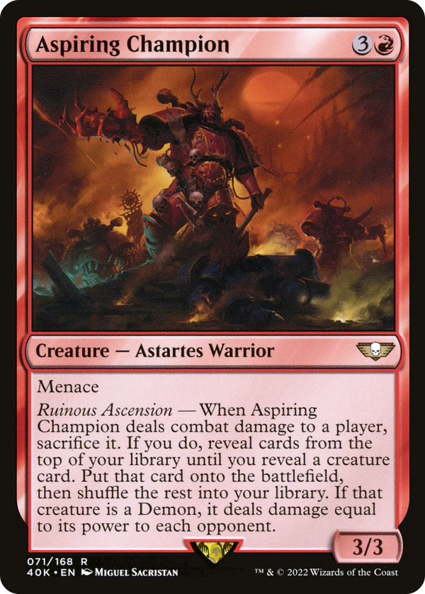Aspiring Champion (40k)