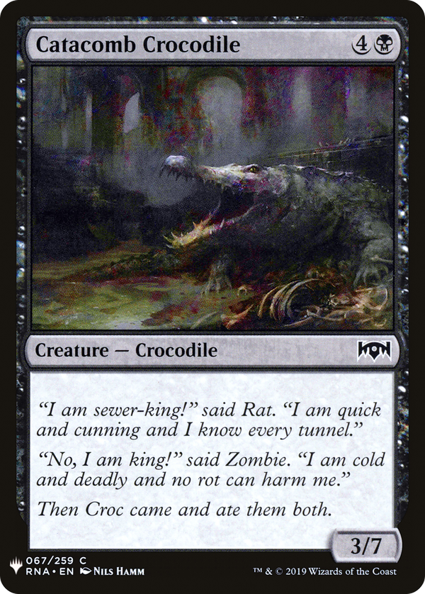 Catacomb Crocodile (plst)