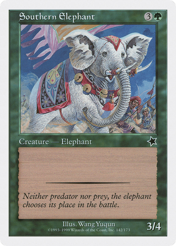 Southern Elephant (s99)