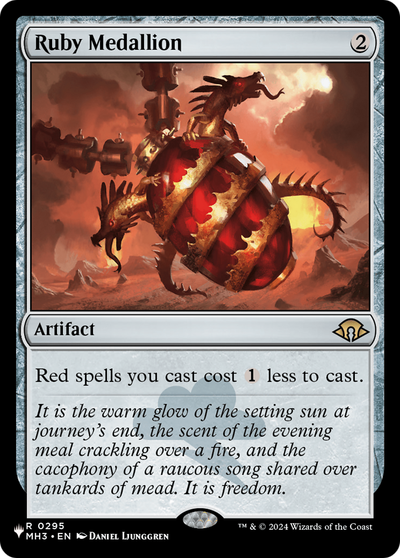 Ruby Medallion
