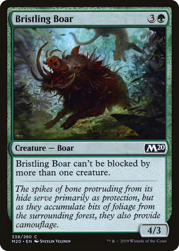 Bristling Boar (m20)