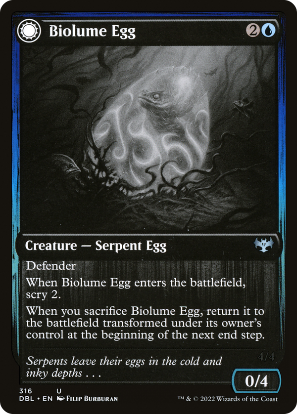 Biolume Egg // Biolume Serpent (dbl)
