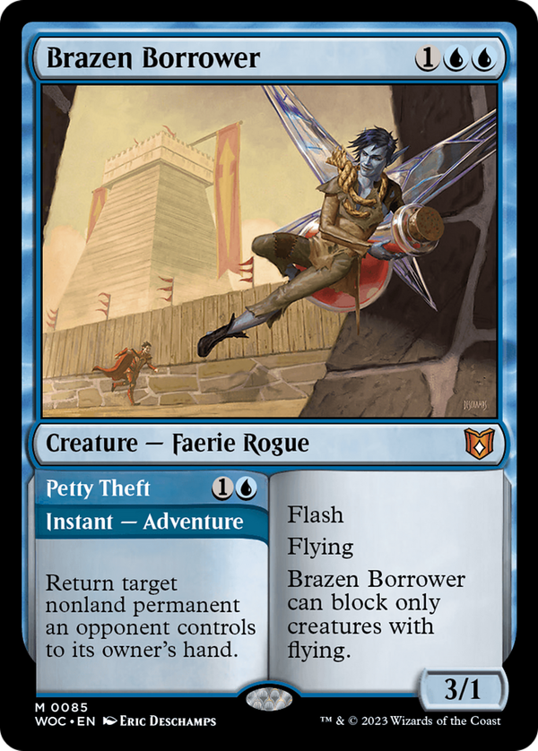 Brazen Borrower // Petty Theft (woc)