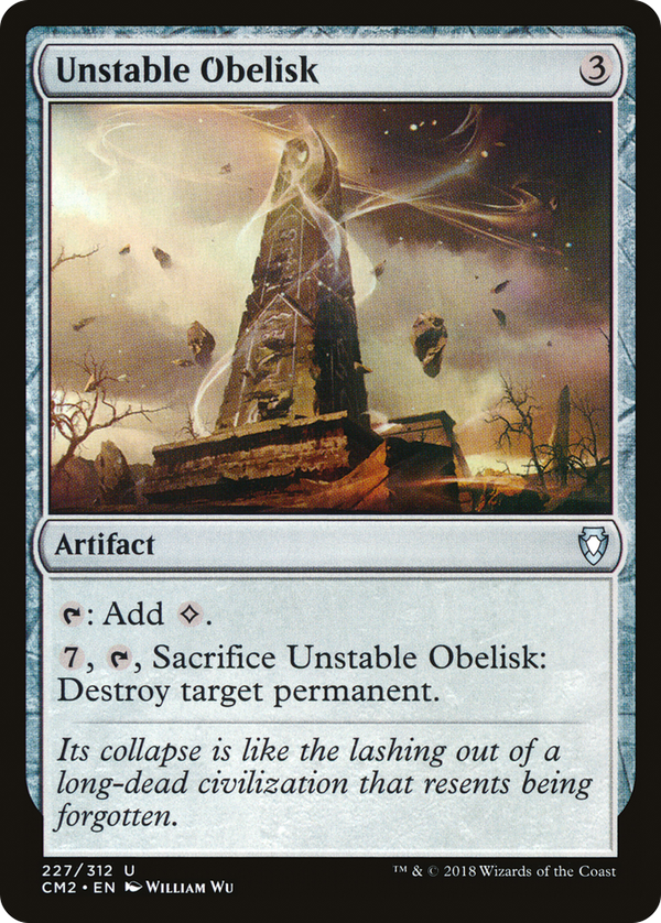 Unstable Obelisk (cm2)