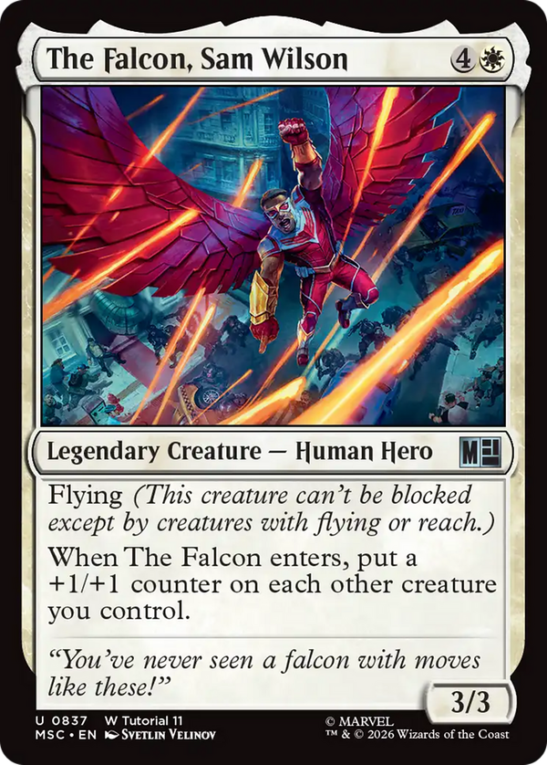 The Falcon, Sam Wilson (msc)