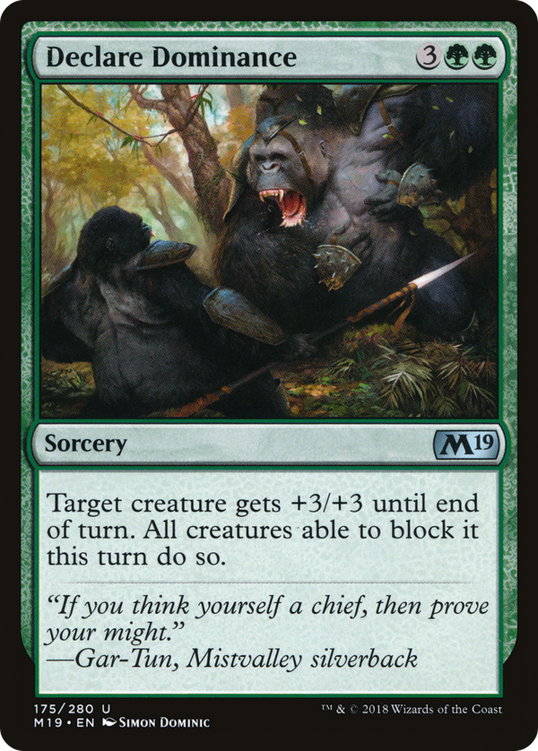 Declare Dominance (m19)