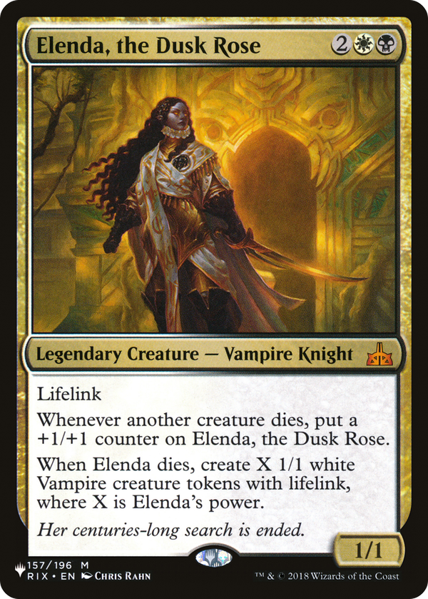 Elenda, the Dusk Rose (plst)