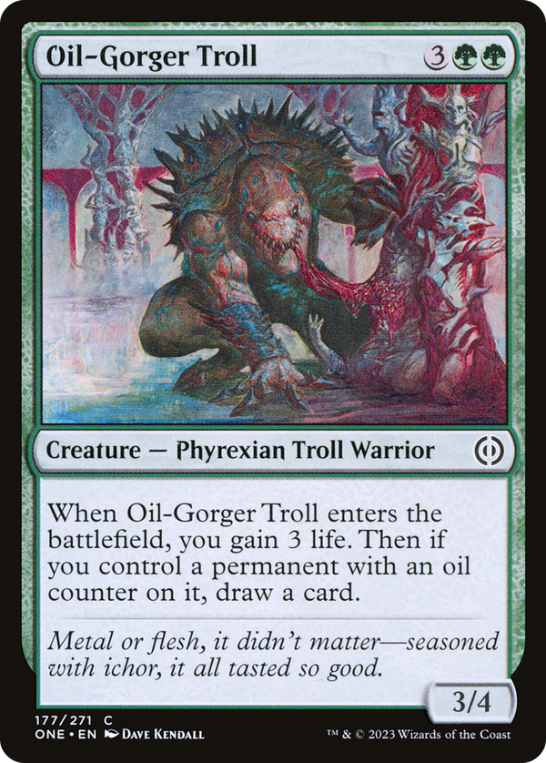 Oil-Gorger Troll (one)