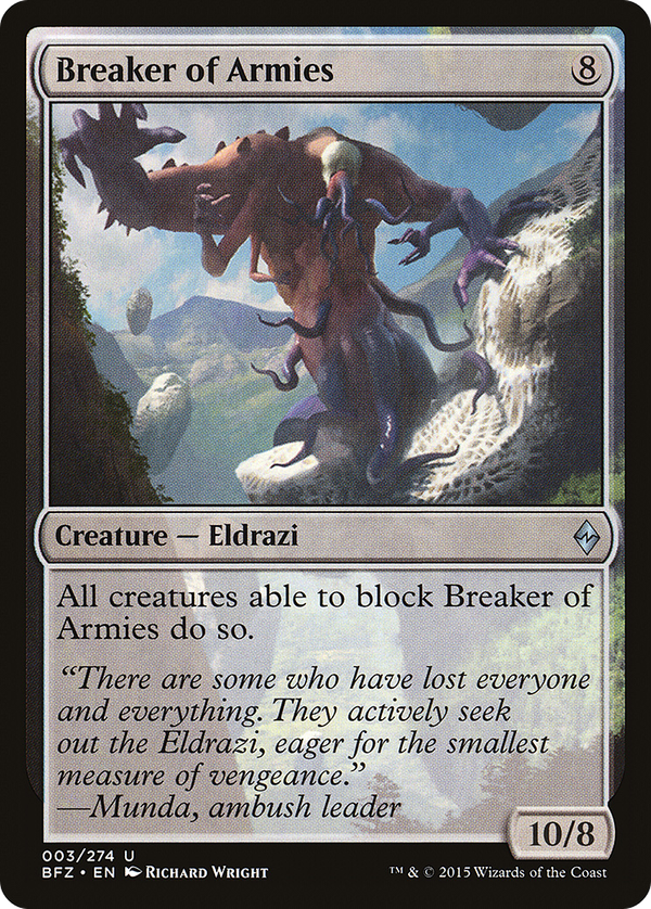 Breaker of Armies (bfz)