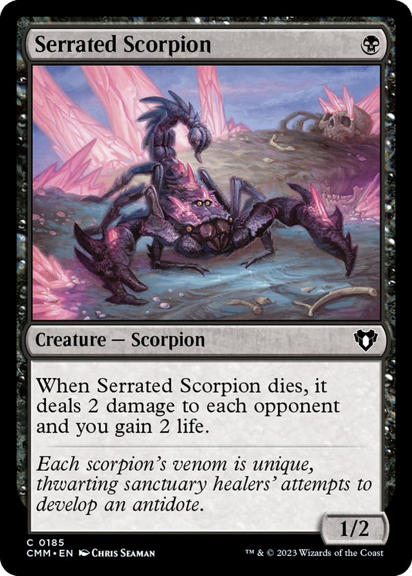 Serrated Scorpion (cmm)
