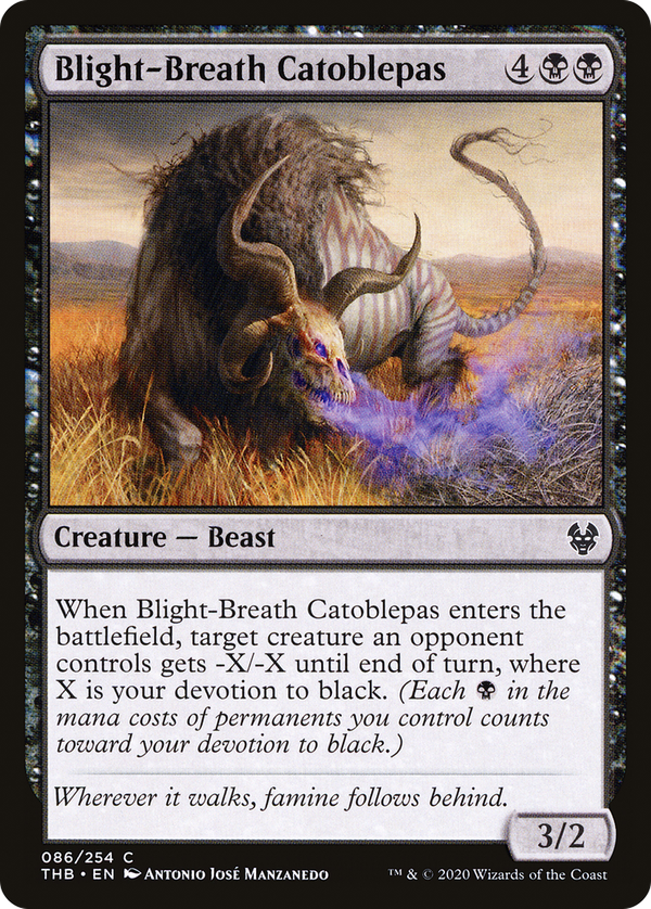 Blight-Breath Catoblepas (thb)