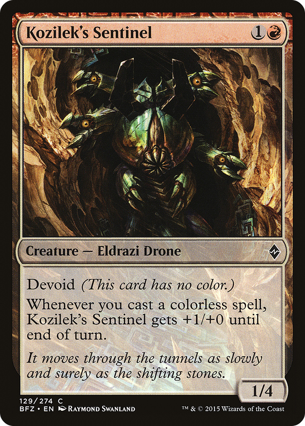 Kozilek's Sentinel (bfz)
