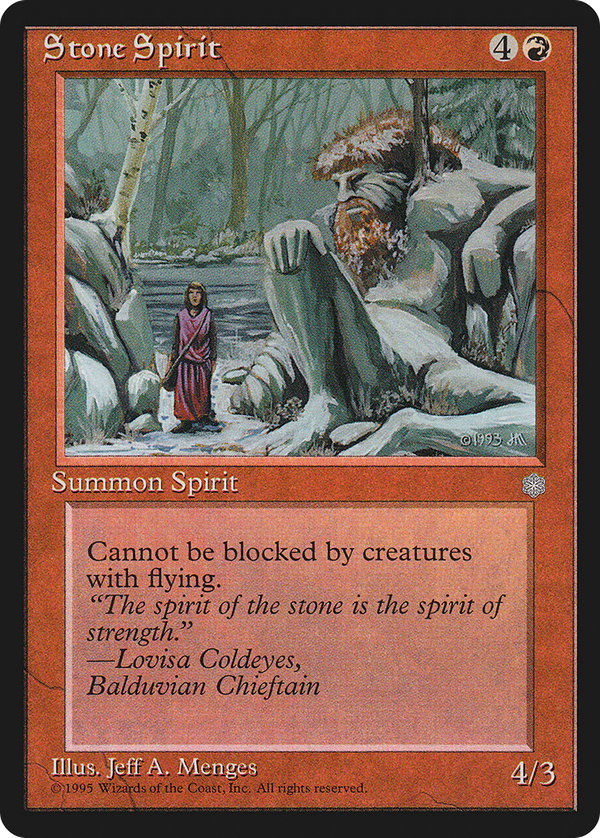 Stone Spirit (ice)