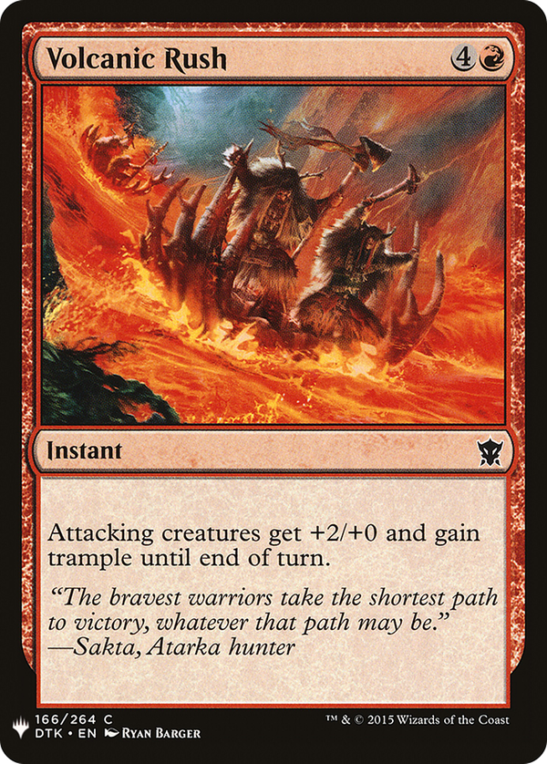 Volcanic Rush (plst)