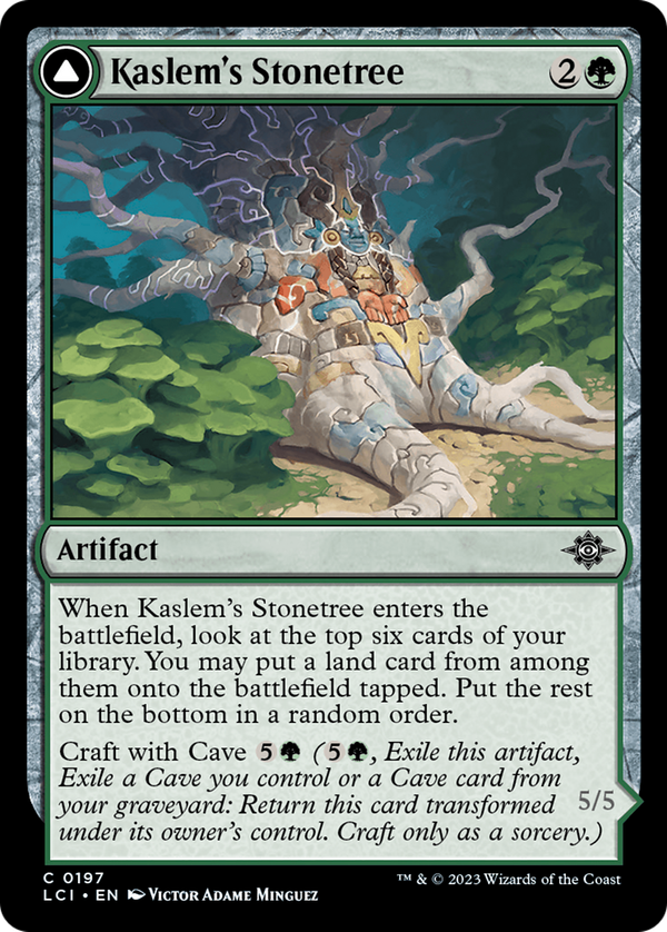Kaslem's Stonetree // Kaslem's Strider (lci)