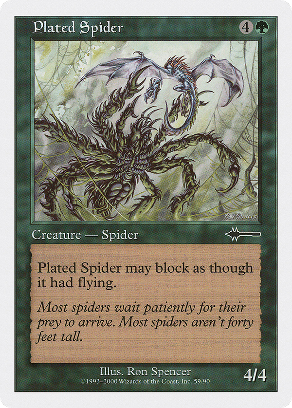 Plated Spider (btd)