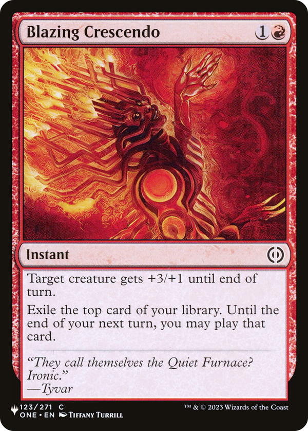 Blazing Crescendo (plst)