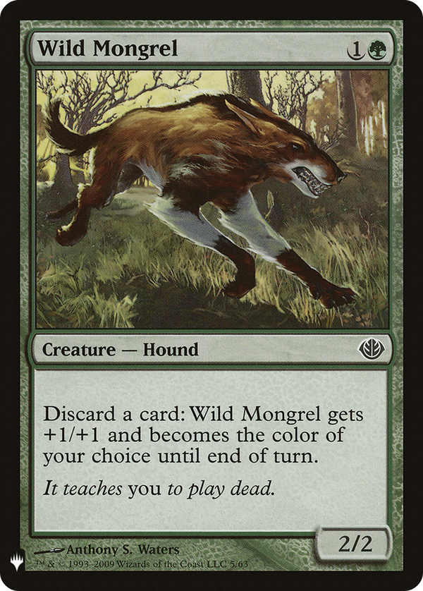 Wild Mongrel (plst)