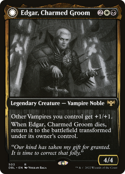 Edgar, Charmed Groom // Edgar Markov's Coffin