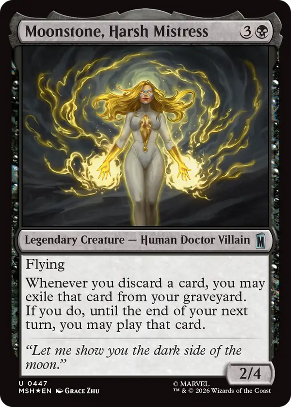 Moonstone, Harsh Mistress (msh)