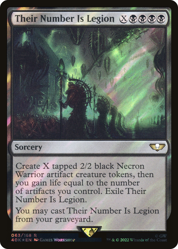 Their Number Is Legion (40k)