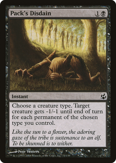 Pack's Disdain