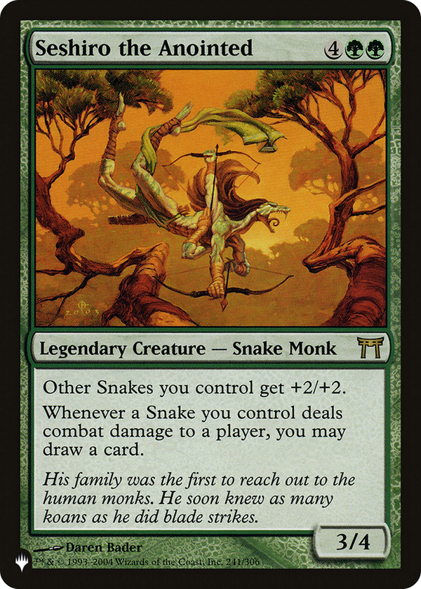 Seshiro the Anointed (plst)