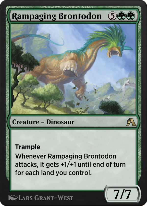 Rampaging Brontodon (anb)