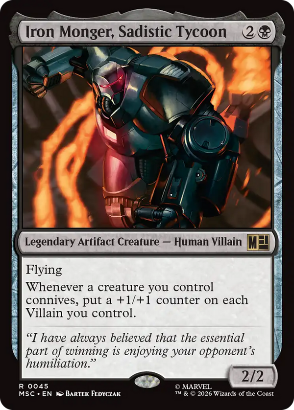 Iron Monger, Sadistic Tycoon (msc)