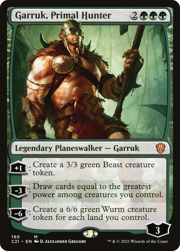 Garruk, Primal Hunter (c21)