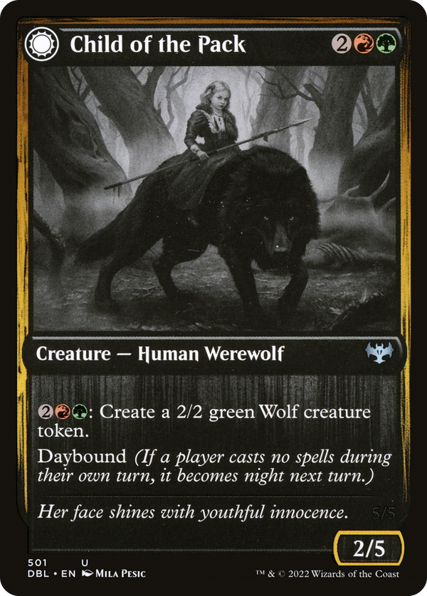 Child of the Pack // Savage Packmate (dbl)