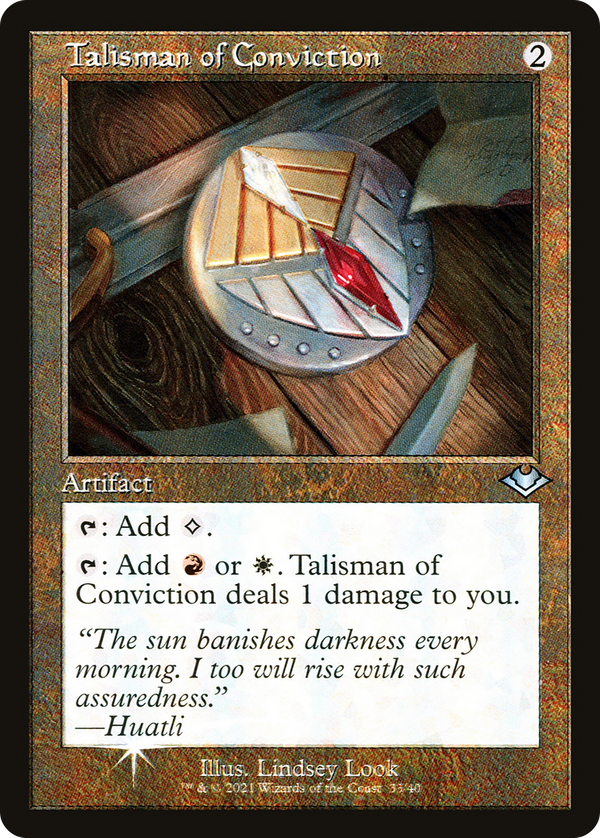Talisman of Conviction (h1r)