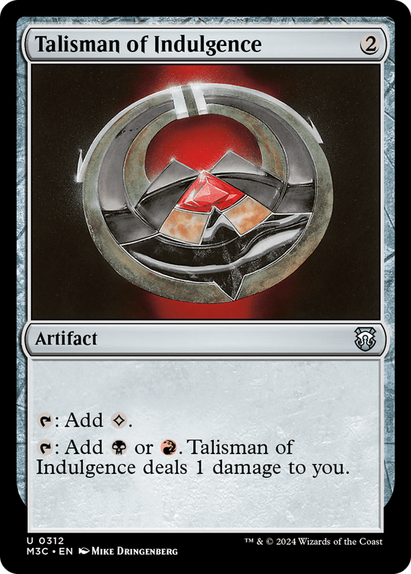 Talisman of Indulgence (m3c)