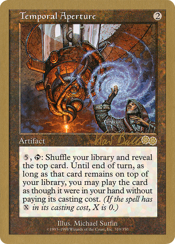 Temporal Aperture (wc99)