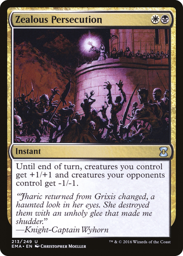 Zealous Persecution (ema)
