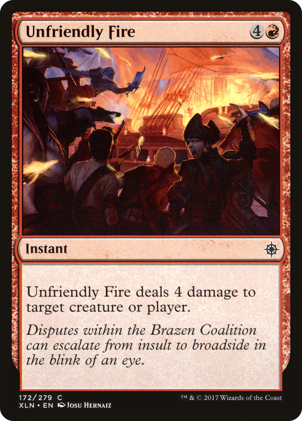 Unfriendly Fire (xln)