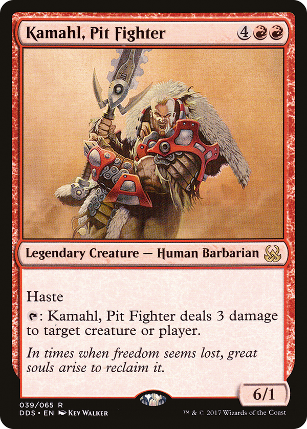 Kamahl, Pit Fighter (dds)