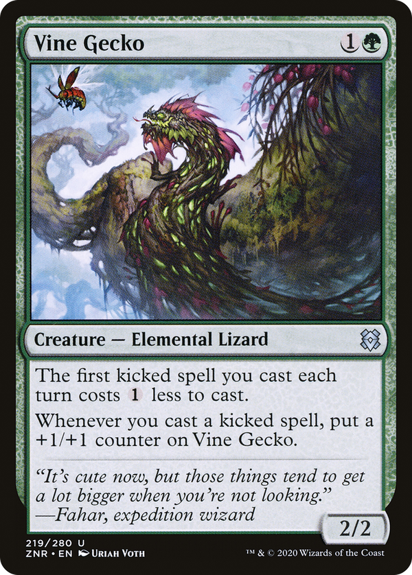 Vine Gecko (znr)