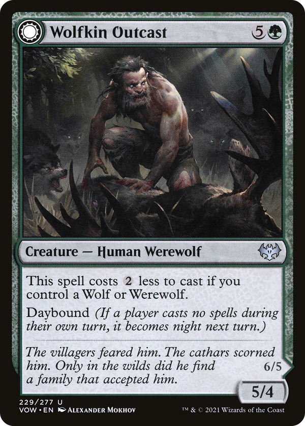 Wolfkin Outcast // Wedding Crasher (vow)