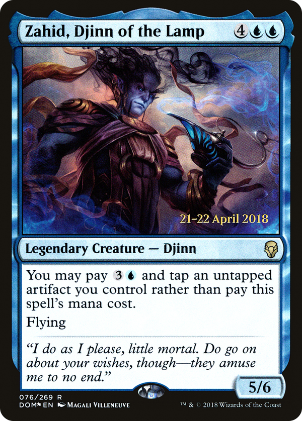 Zahid, Djinn of the Lamp (pdom)
