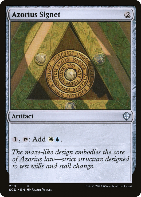 Azorius Signet (scd)