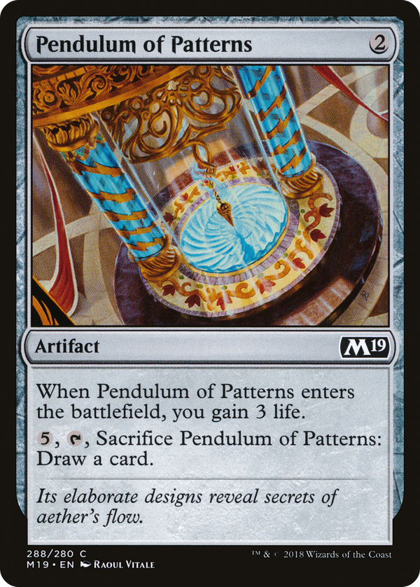 Pendulum of Patterns (m19)