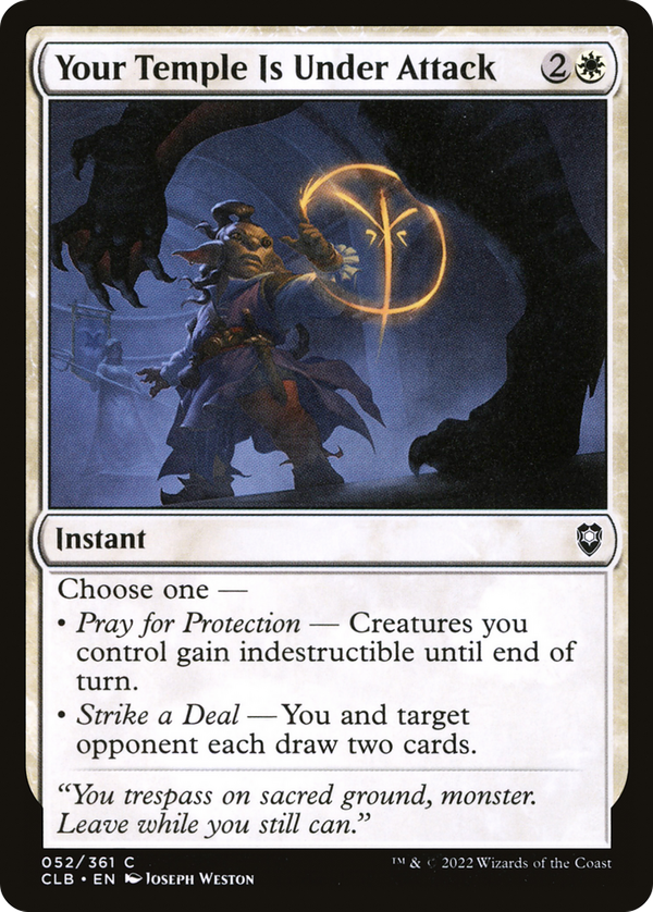 Your Temple Is Under Attack (clb)