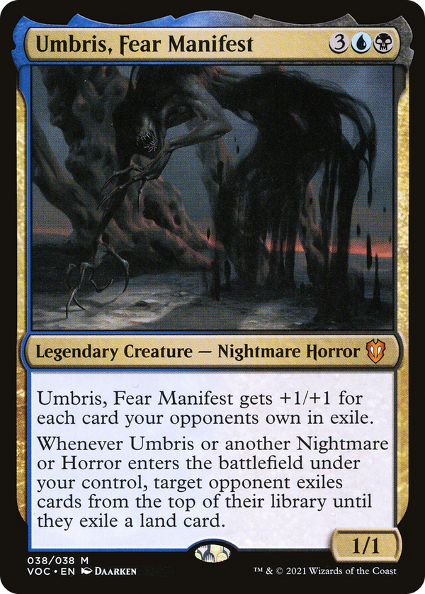 Umbris, Fear Manifest (voc)