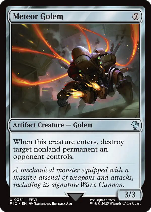 Meteor Golem (fic)