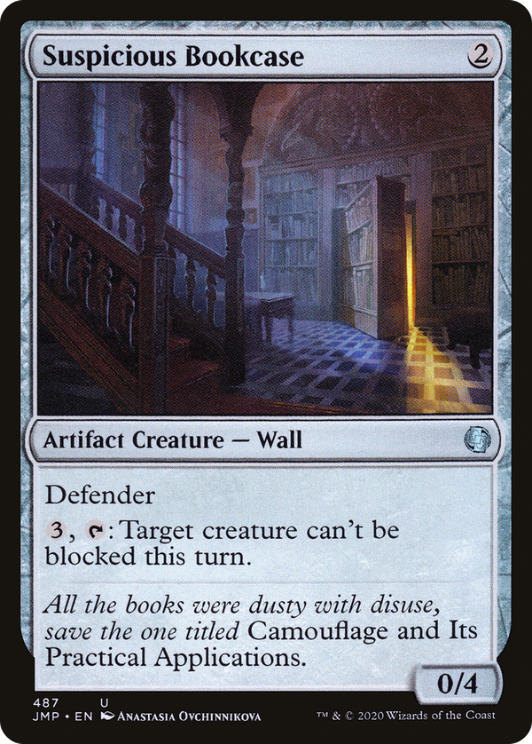 Suspicious Bookcase (jmp)