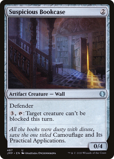 Suspicious Bookcase