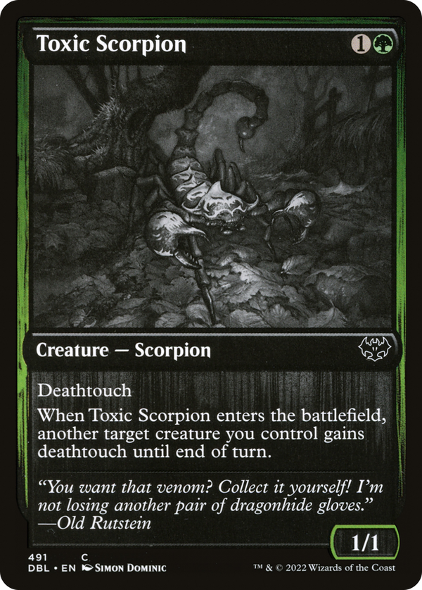 Toxic Scorpion (dbl)
