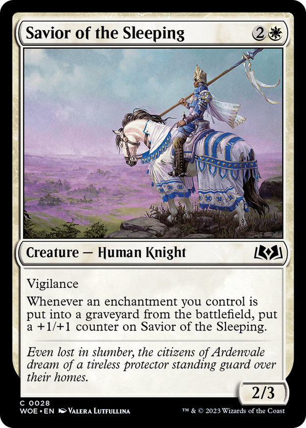 Savior of the Sleeping (woe)