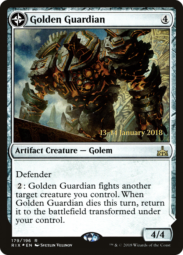 Golden Guardian // Gold-Forge Garrison (prix)